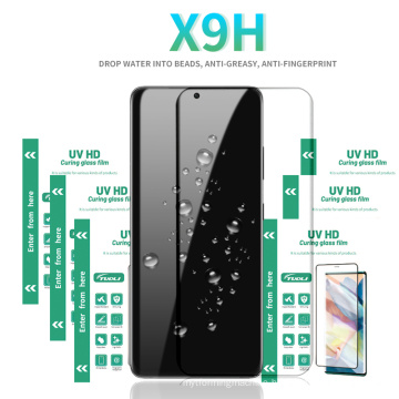 Curved Edge UV Glue Tempered Glass Screen Protector